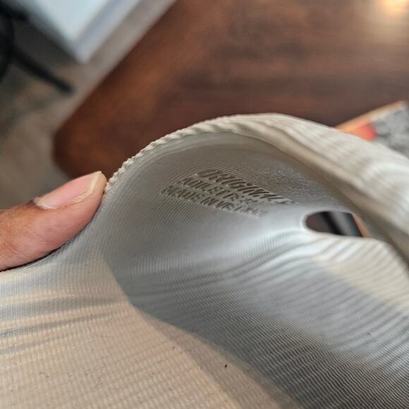 Adidas Originals Adilette 22 Men's Slide Sandals Gray Size 6 - Picture 8 of 9